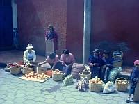 A market in Quito