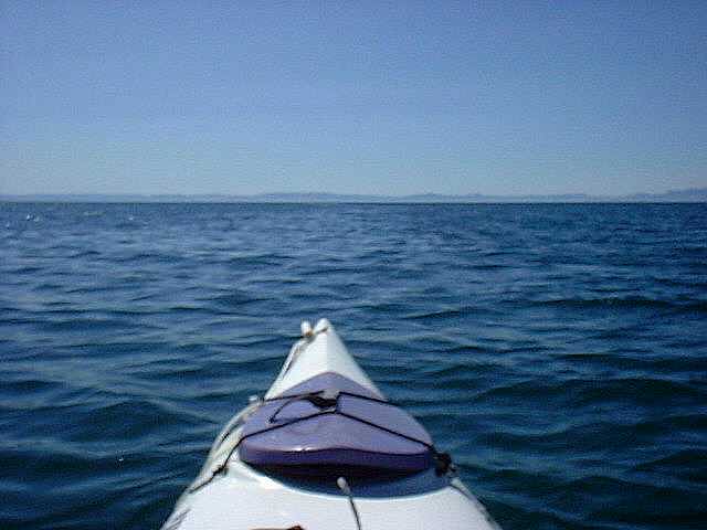 Kayaking to Isla Espiritu Santo