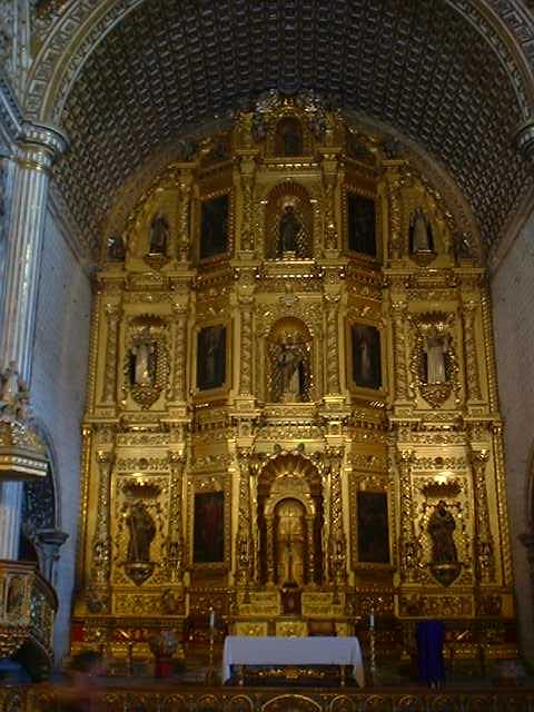 Interior of Santo Domingo