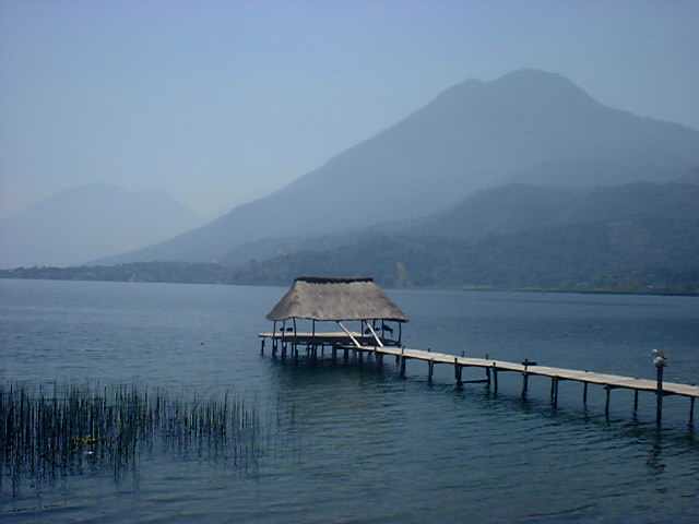 The beautiful Lake Atitlan