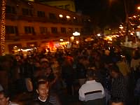 Crowds at Carnaval dancing