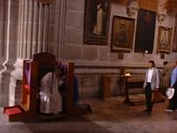 Confessions in the cathedral