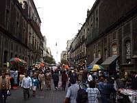 The streets of Mexico City