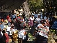 The market in full swing