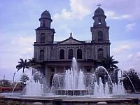 The old cathedral in Managua
